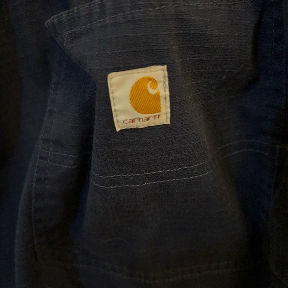 Carhartt Men's Dark Blue Cargo Pants - Picture 6 of 8